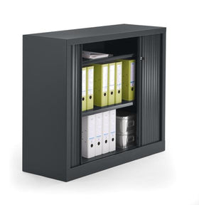 Roldeurkast H: 100 cm x Br: 100 cm x D: 43 cm (model Vinco)