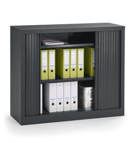 Roldeurkast - H: 100 cm x Br: 120 cm x D: 43 cm (Model Vinco)