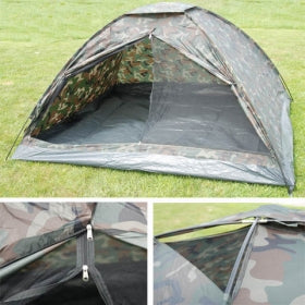 Camouflagetent 4 personen