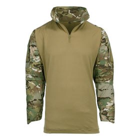 Tactical shirt UBAC Warrior met elleboogversterking dtc/multi