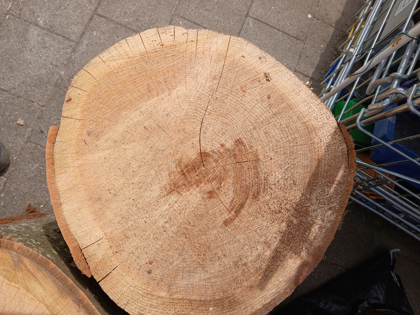 Hout blokken, nagel blokken, kapblokken
