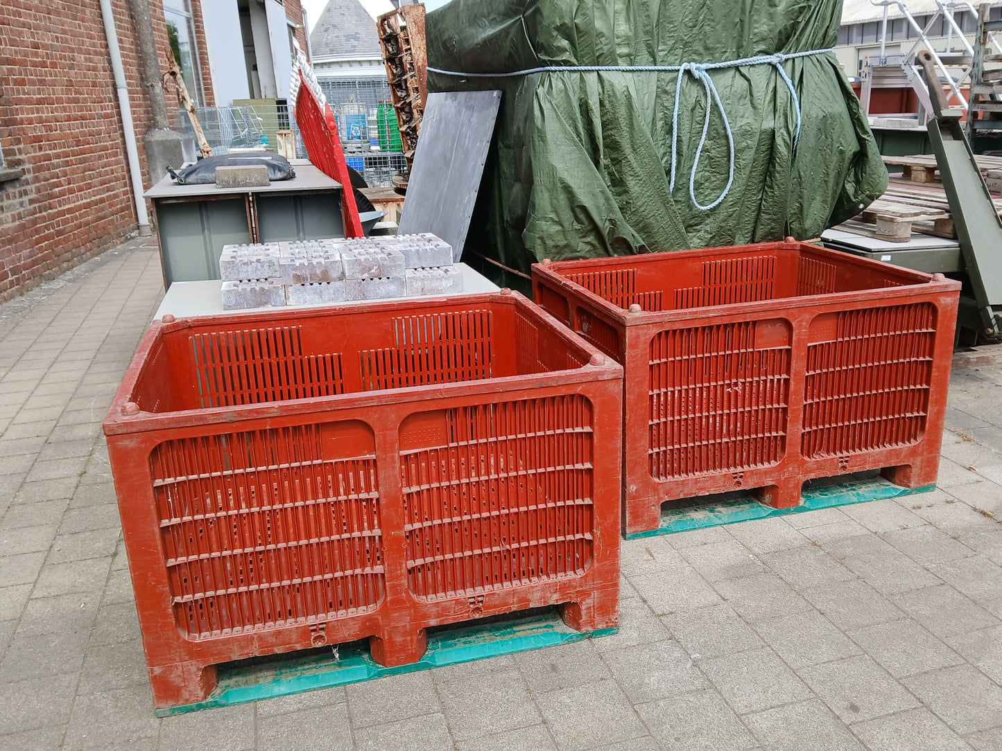 pallet box, krat