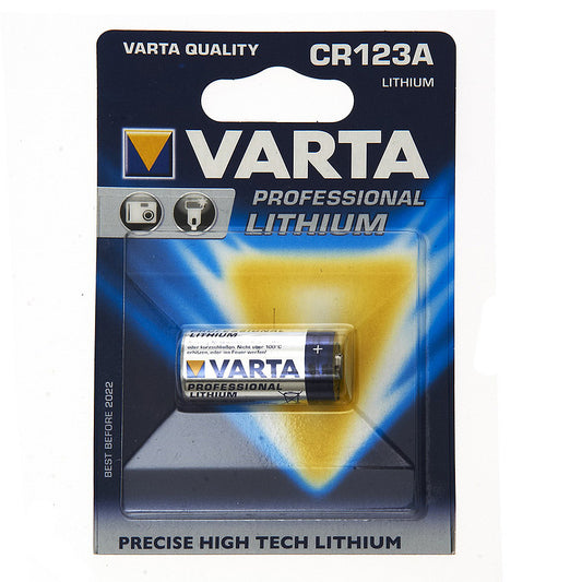 Varta batterij - type: CR123A