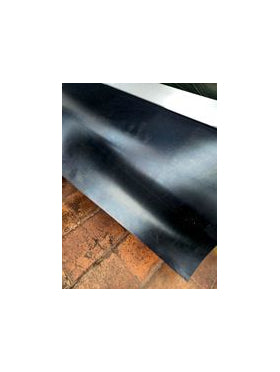 Vlak rubber per lopende meter