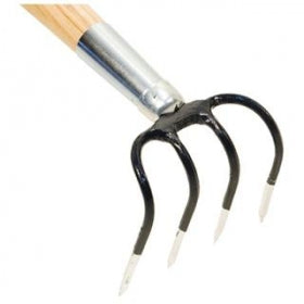 Tuinrakel met 4 tanden