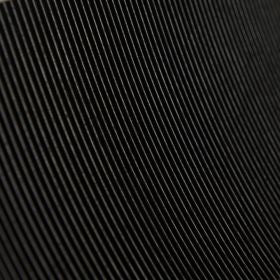 Fijnribloper rubber per lopende meter