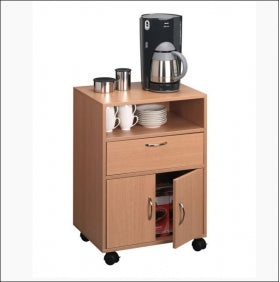 Multifunctionele trolley, Kleur: beuk