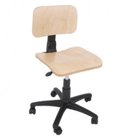 Bureaustoel in beukenhout