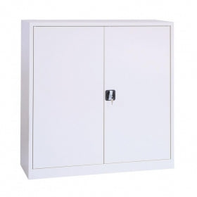 Metalen kast - H: 75 cm x Br: 80 cm x D: 38 cm