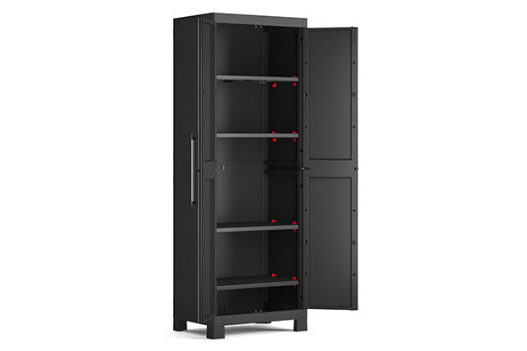 Detroit hoge kast multifunctioneel in kunststof 65 x 45 x 182