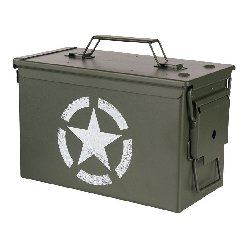 Munitiekist 50 Caliber - US army star