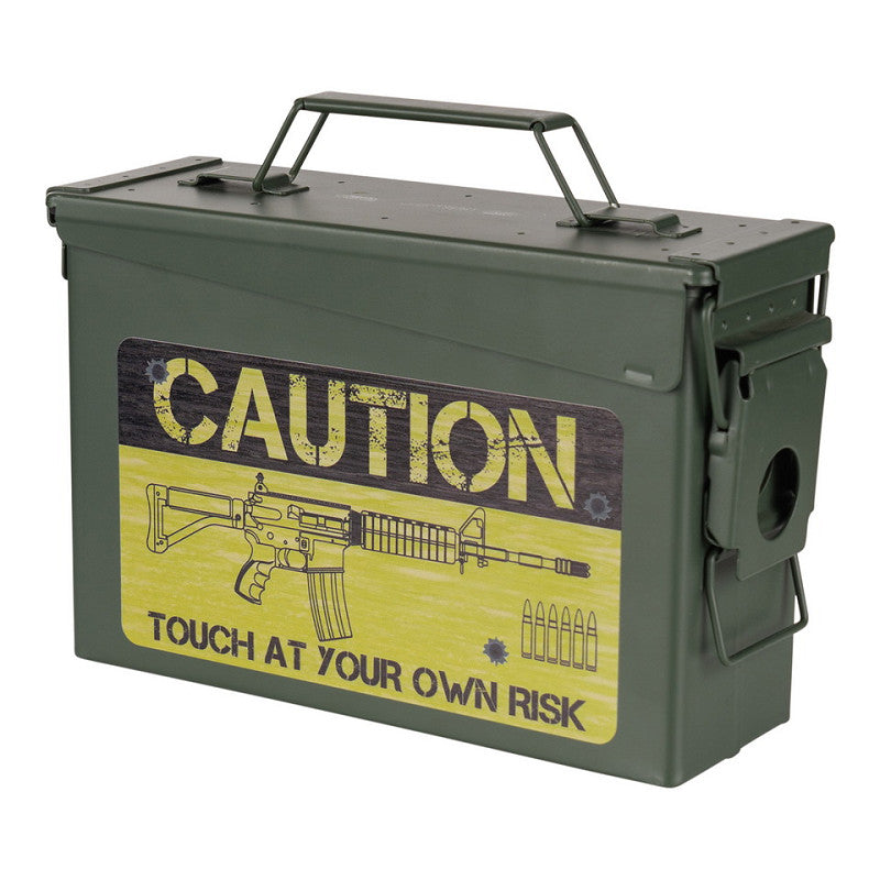 Munitiekist 30 Caliber - Caution Risk