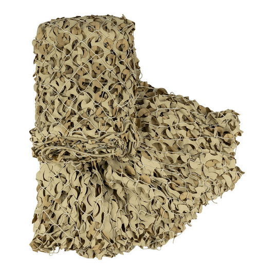 Camouflagenet met touw desert 6x3 m