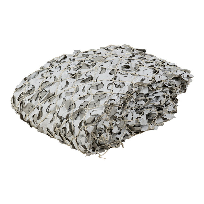 Camouflagenet met touw snow 6x3 m
