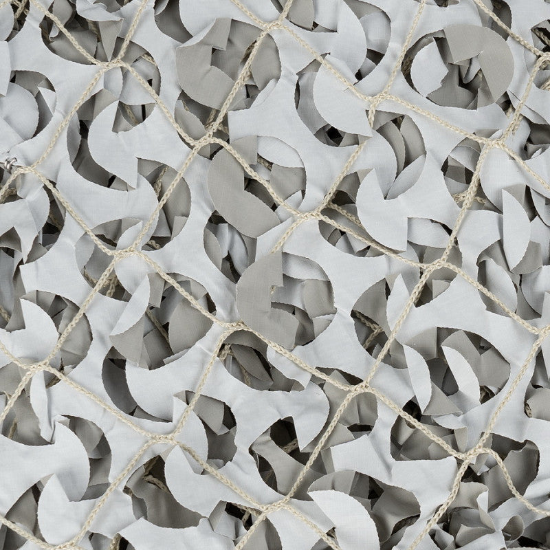 Camouflagenet met touw snow 6x3 m
