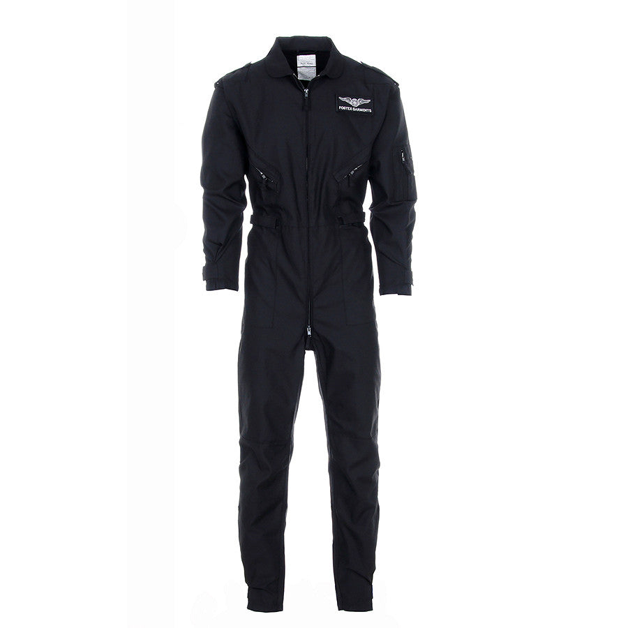 Piloten overall zwart