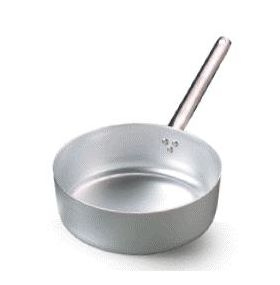 Lage kookpan in aluminium