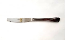 Mes in inox  (per 2 stuks)