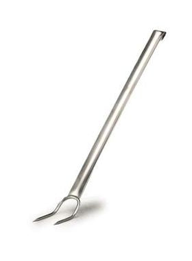 Vork 2 tanden in inox