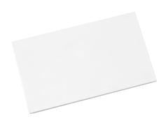 Snijplank in witte kunststof