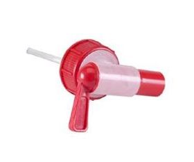 Schroefdop met kraan voor jerrycan inhoud 2,5-5-10 liter