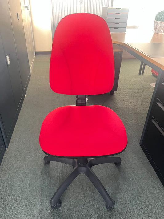 Rode bureaustoel