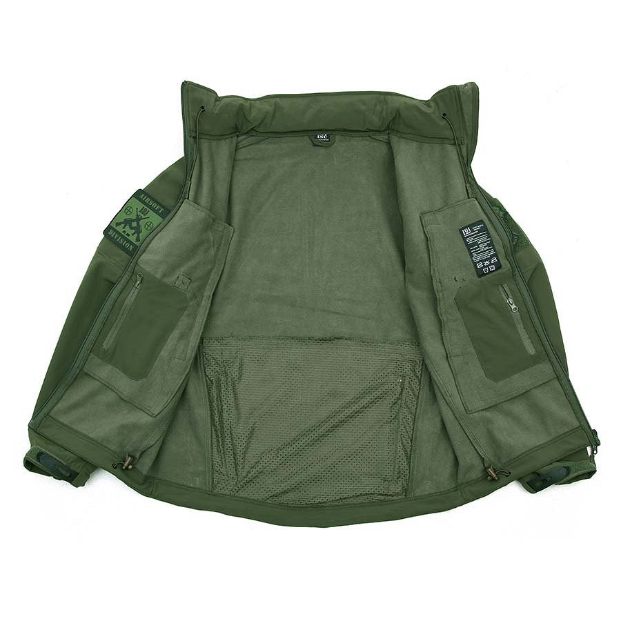 Softshell jas tactical (groen)