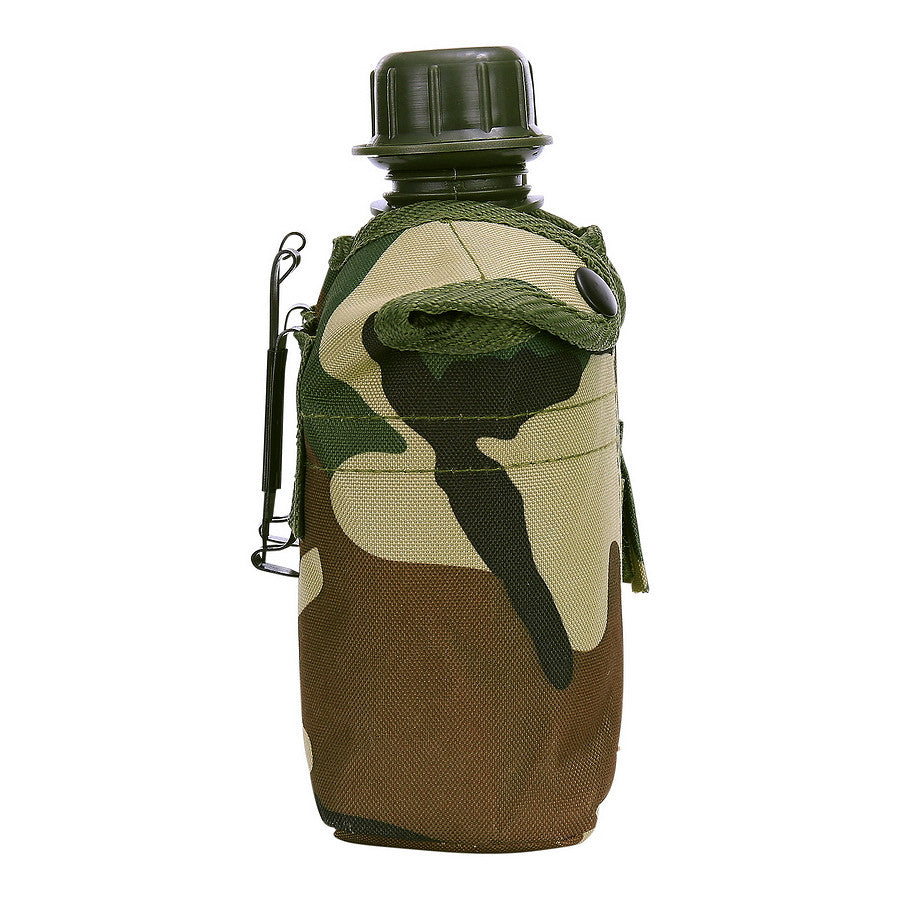 Veldfles pvc met camo hoes