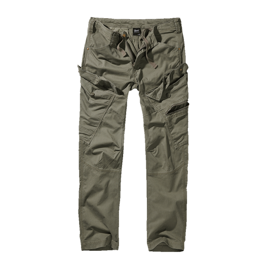 Brandit broek slim fit groen