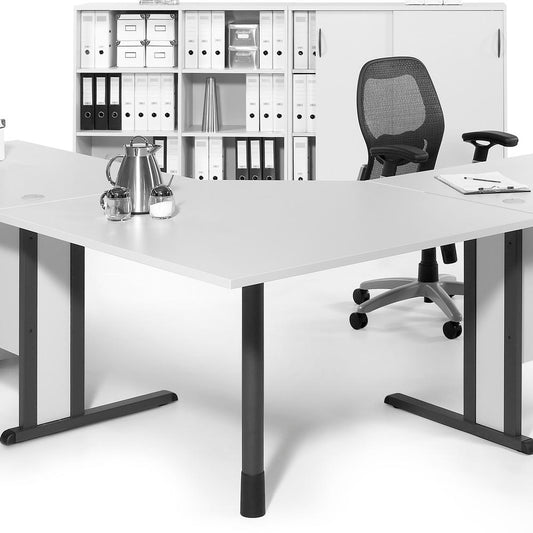 Verbindingselement voor bureau Basic M, vierkant