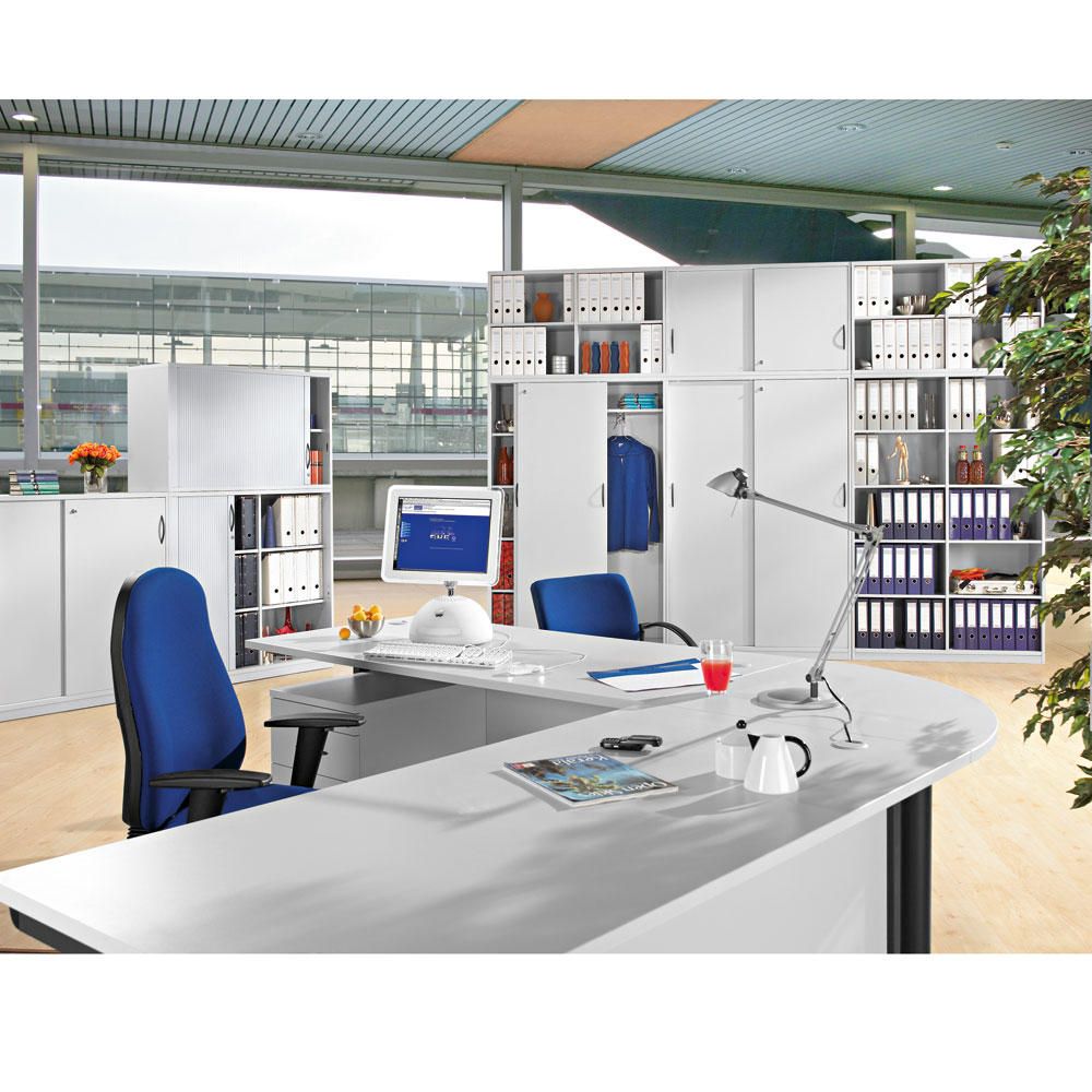 Verbindingselement voor bureau Comfort M, 1/4 cirkel