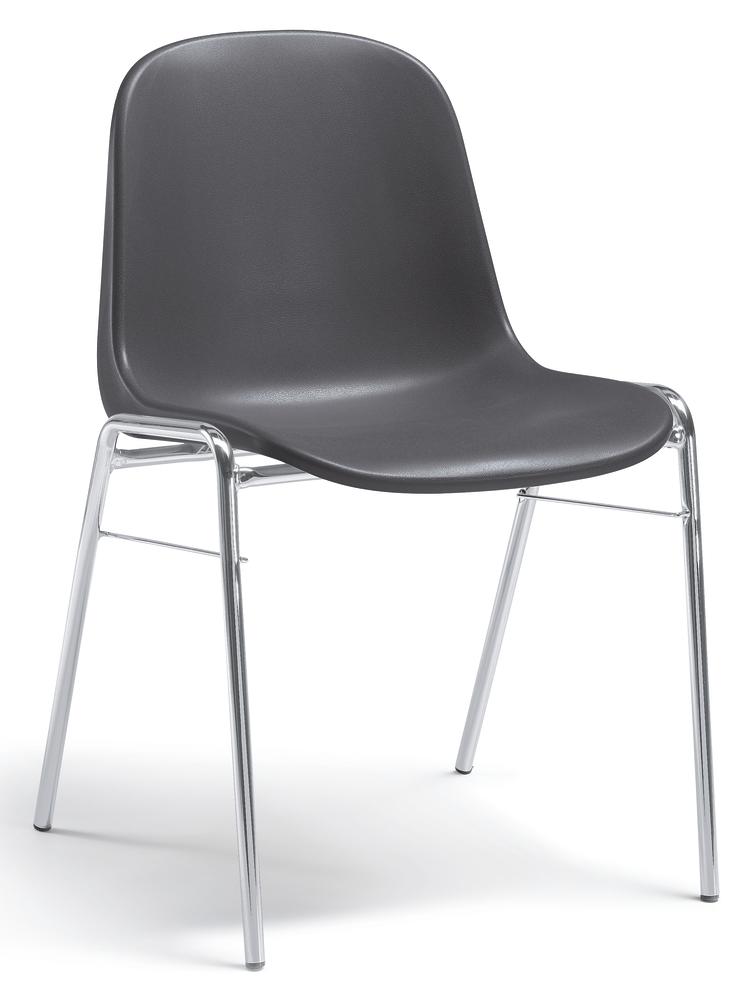HIP vormschaalstoel antraciet