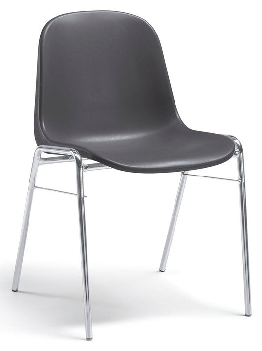 HIP vormschaalstoel antraciet