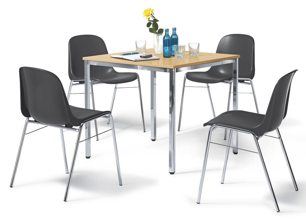 HIP vormschaalstoel antraciet