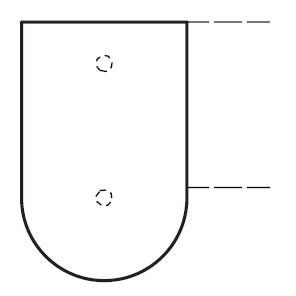 Aanbouwblad voor bureaus Basic