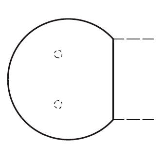 Aanbouwblad voor bureaus Basic