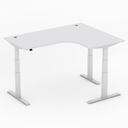 Elektrisch hoogte verstelbare zit-sta hoekbureau rechtszijdig COMFORT