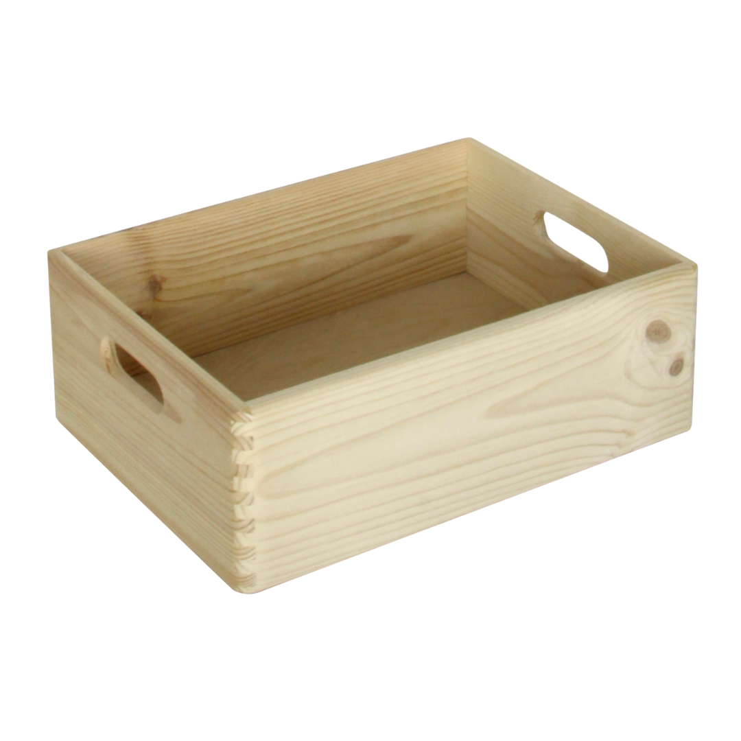 Houten opbergbox