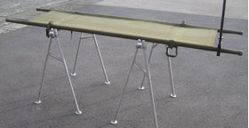 Set schragen in aluminium voor draagberrie