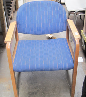 Blauw zeteltje