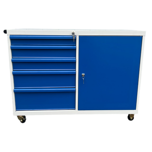 Gereedschapswagen 5-laden met deur