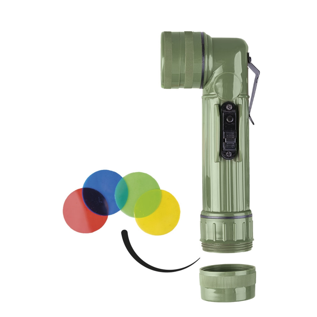 Hoekkoplamp large (2D) groen