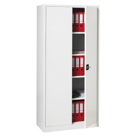 Metalen kast - H: 195 cm x Br: 92 cm x D: 42 cm