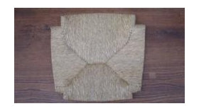 Stoelzitting in riet