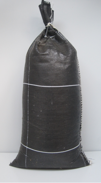 Zandzakje in zwarte polypropyleen