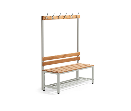 Garderobebank inclusief schoenenrooster