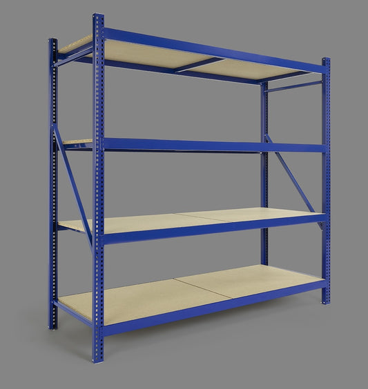 Industrieel rek Pro met legborden in houtvezel