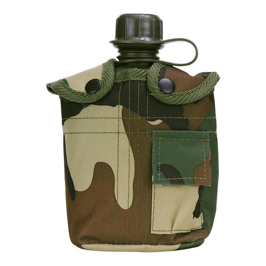 Veldfles pvc met camo hoes