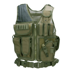 Tactical vest, Kleur: groen