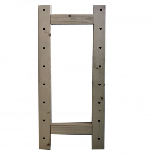 Houten rek - kaders/open staander